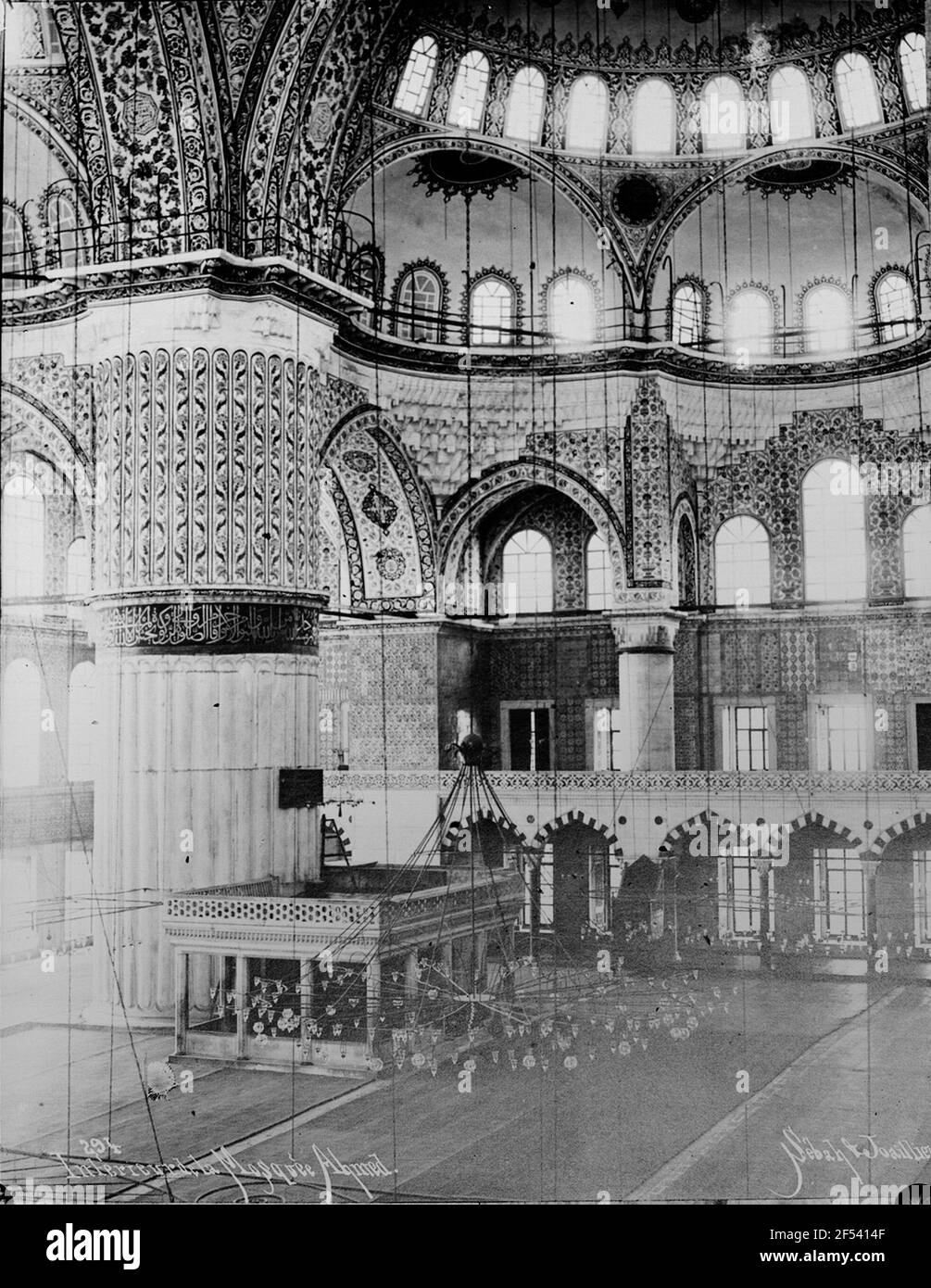 Mosquée Sultan-Ahmed Banque D'Images