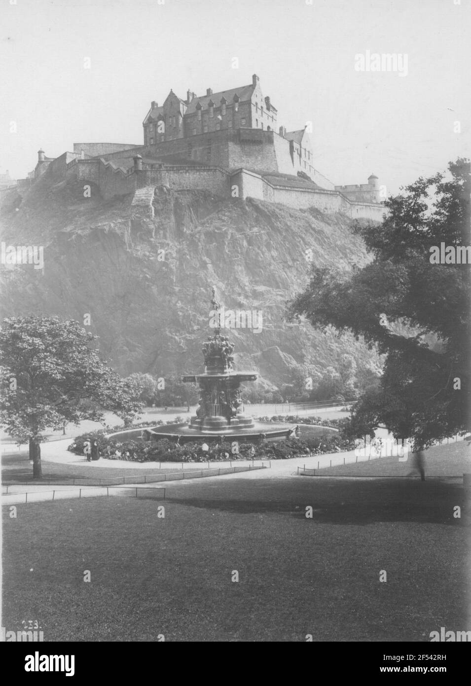 Le Château d'Édimbourg Banque D'Images