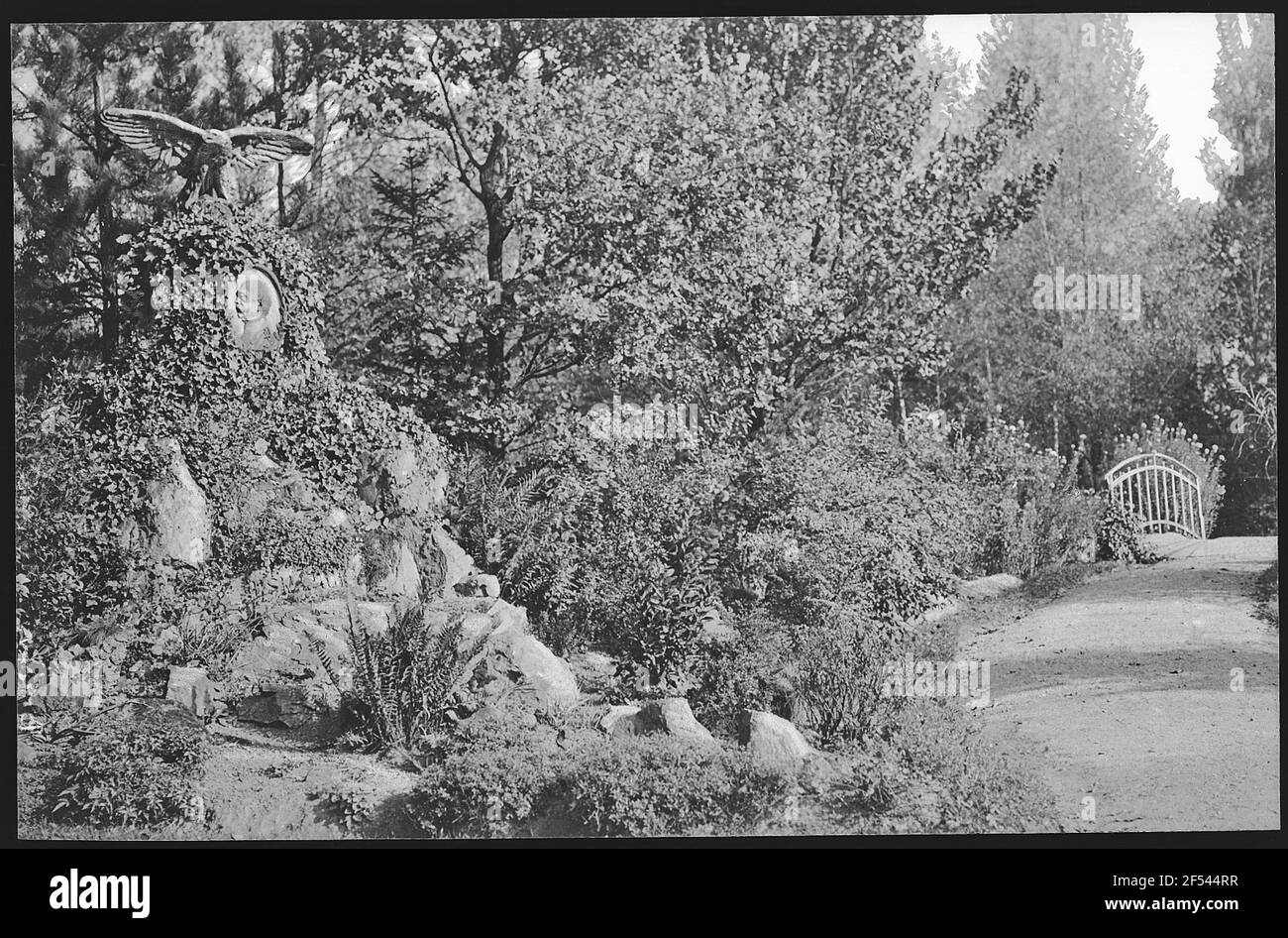 Borna. Bismarckdenkmal Banque D'Images