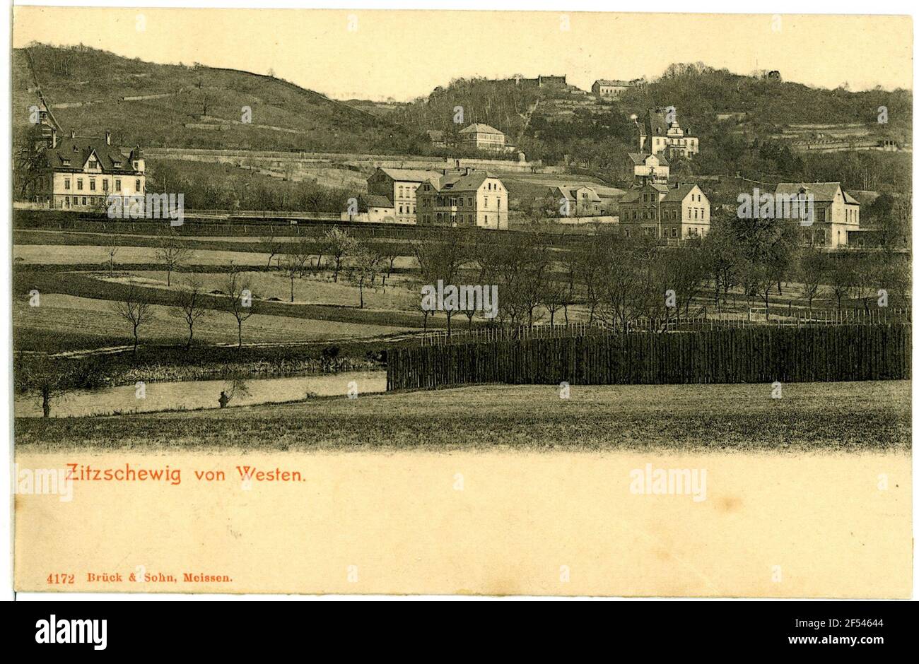 Ortsansicht de West Squid. Ortsansicht de l'Ouest Banque D'Images