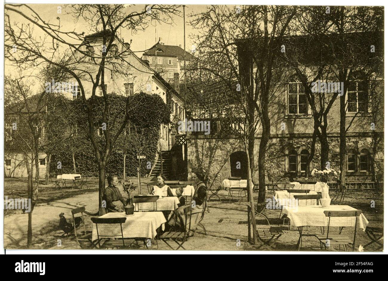 Hempels Rosengarten Diesbar. Hempels Rosengarten Banque D'Images