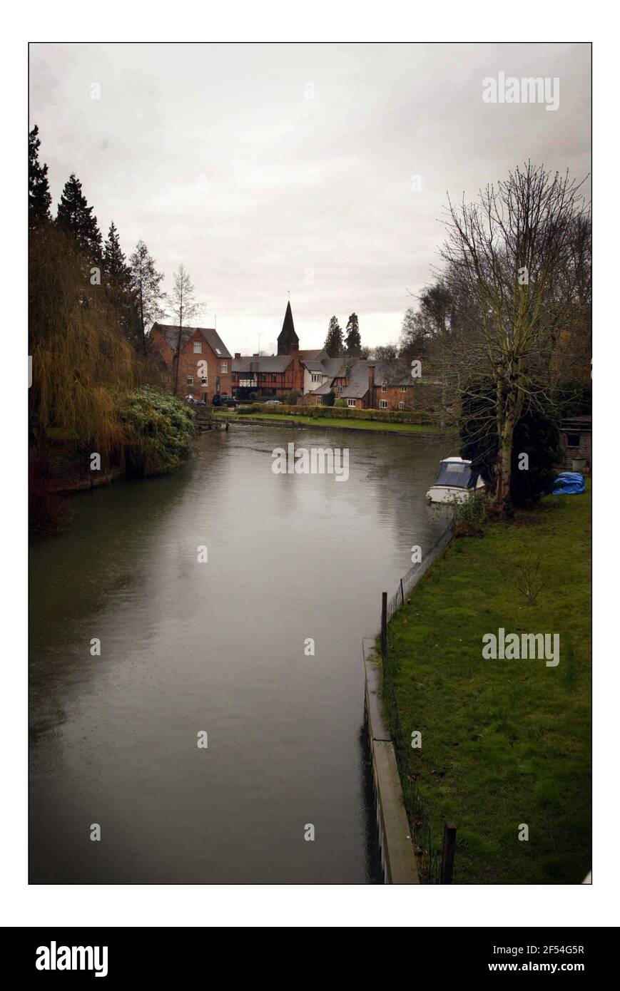 Pangbourne où D.H. Lawrence a vécu pendant la première Guerre mondiale.pic David Sandison 4/3/2005 Banque D'Images