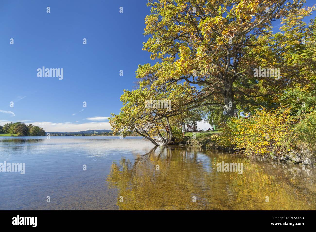 Géographie / Voyage, Allemagne, Bavière, Seehaus (Lake House)s à Staffelsee (lac Staffel), automne à St, Additional-Rights-Clearance-Info-not-available Banque D'Images