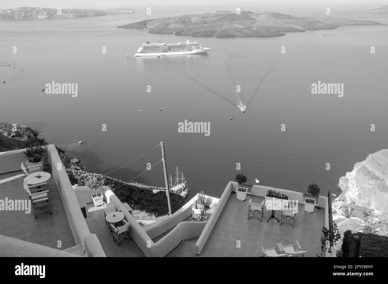 Santoriini, Grèce 2014 Banque D'Images