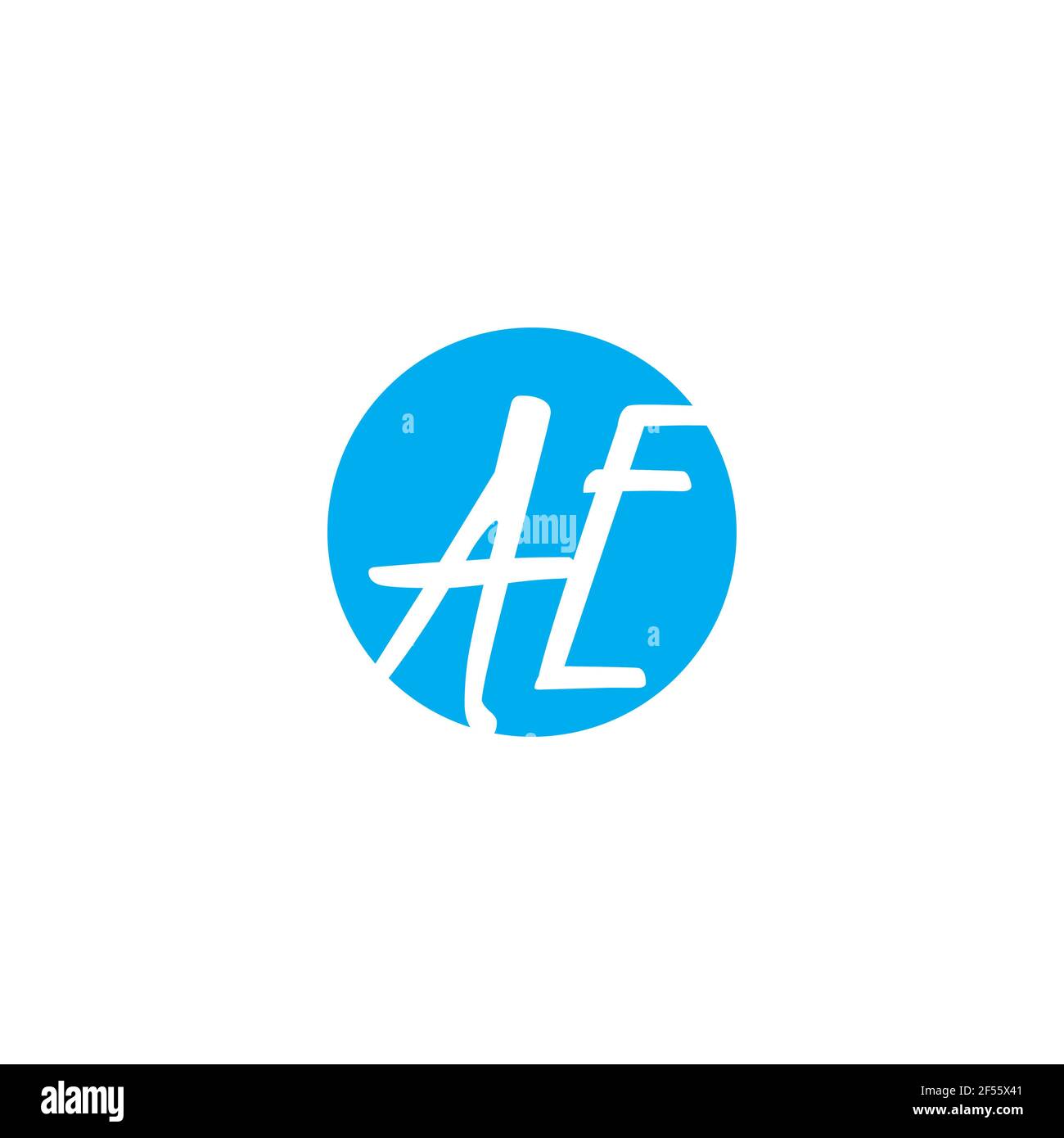 Logo AE initial, logo AE, modèle de conception de logo lettre AE Vector EPS 10 Banque D'Images