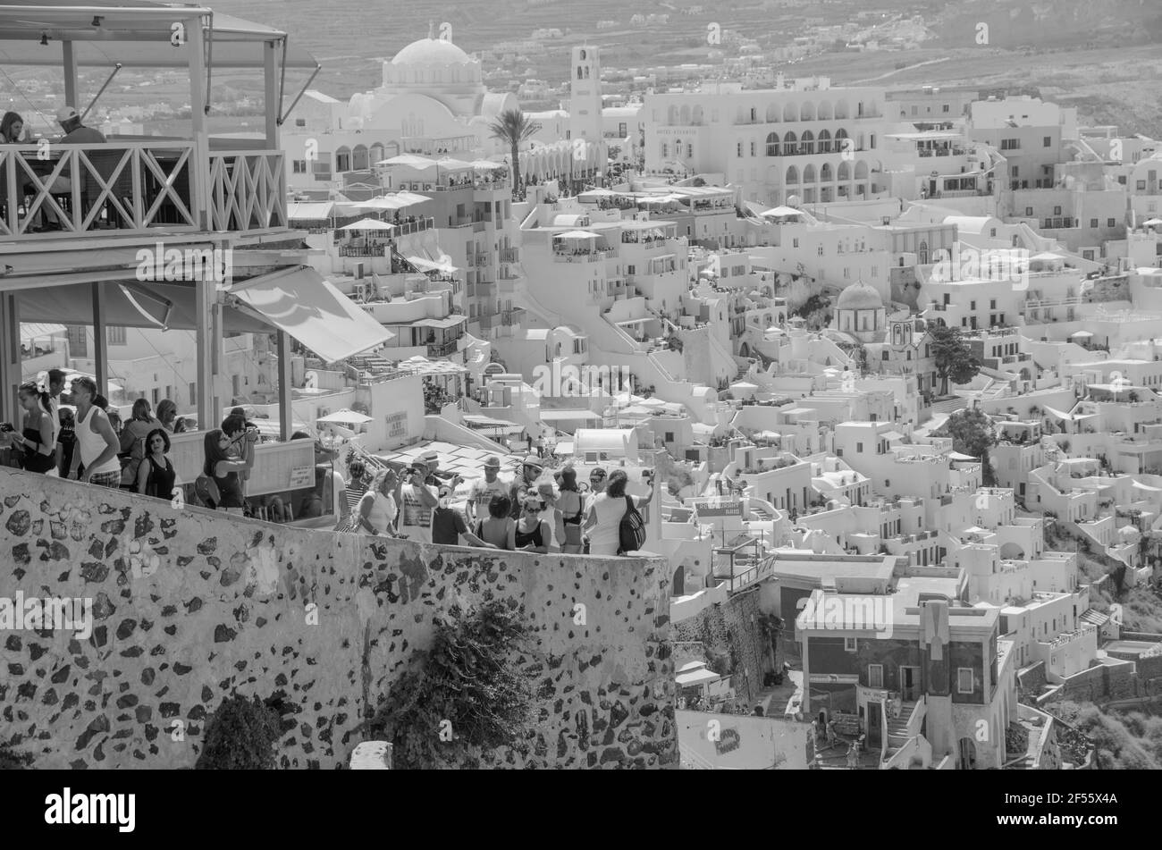 Santoriini, Grèce 2014 Banque D'Images