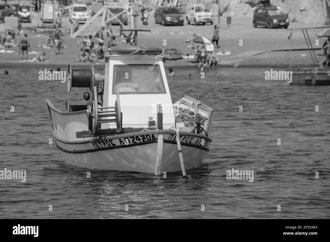 Santoriini, Grèce 2014 Banque D'Images