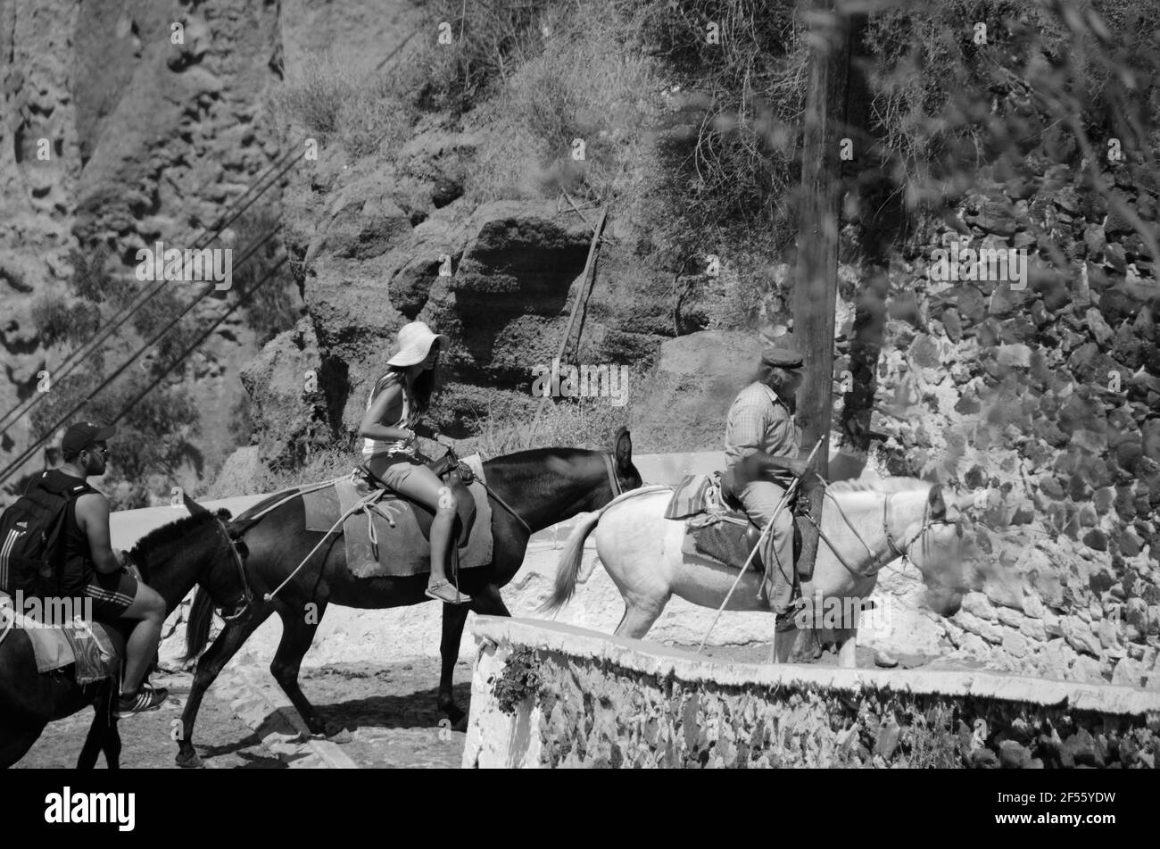 Santoriini, Grèce 2014 Banque D'Images