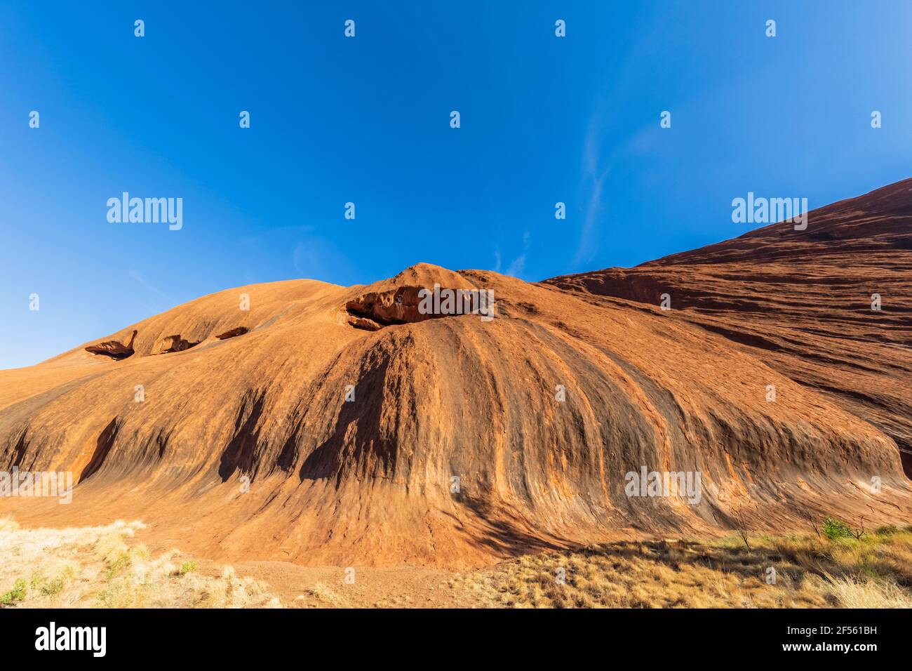 Australie, territoire du Nord, paysage désertique du parc national d'Uluru Kata Tjuta Banque D'Images
