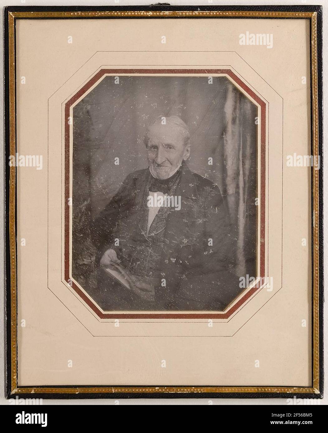 M. Michaelsen dans la 77e année de vie. . Banque D'Images