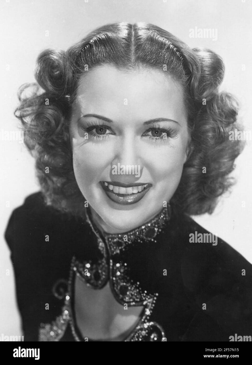 ELEANOR POWELL (1912-1982) actrice et danseuse américaine vers 1938 Banque D'Images