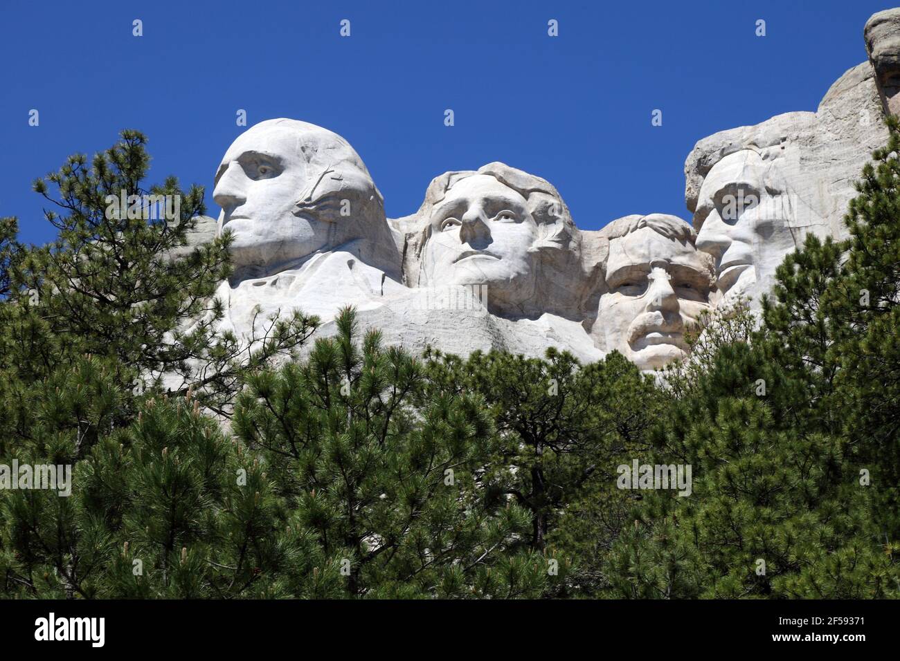 Géographie / voyage, Etats-Unis, Dakota du Sud, Keystone, Mt. Rushmore, Keystone, Black Hill, droits supplémentaires-autorisation-Info-non-disponible Banque D'Images