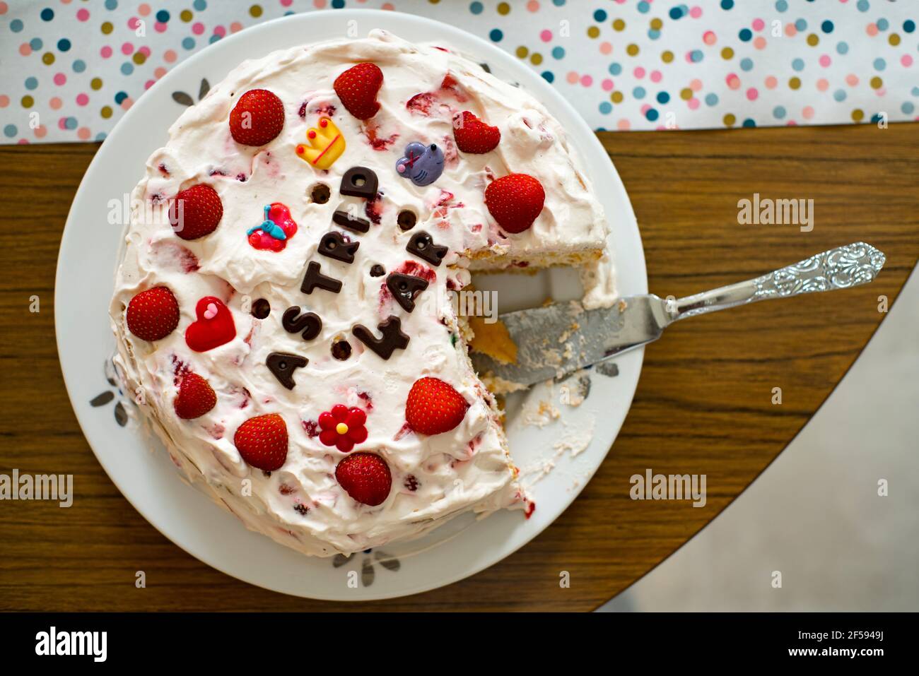 Disant Joyeux Anniversaire Banque D Image Et Photos Alamy