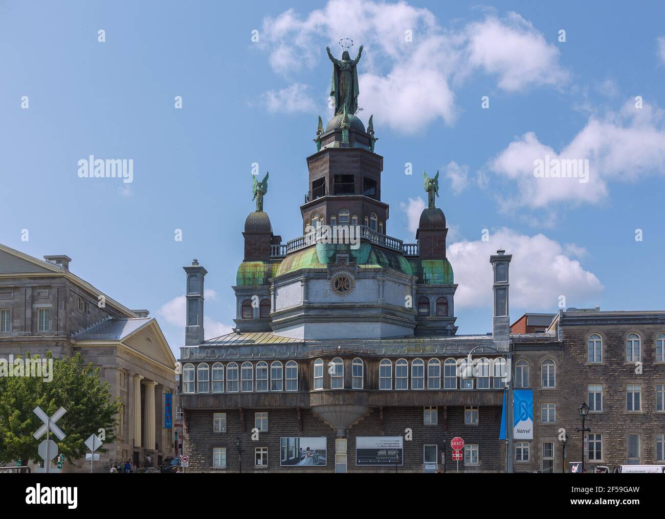 Géographie / Voyage, Canada, Montréal, Musée Marguerite-Bourgeoys et Chapelle notre-Dame-de-bon-secours, droits supplémentaires-autorisations-Info-non-disponible Banque D'Images