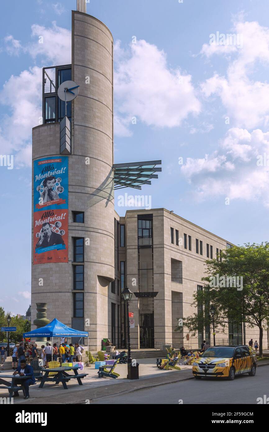 Géographie / Voyage, Canada, Montréal, Pointe-à-Calliere complexe archéologique et historique de Montréal, l'Épe, droits supplémentaires-autorisation-Info-non-disponible Banque D'Images