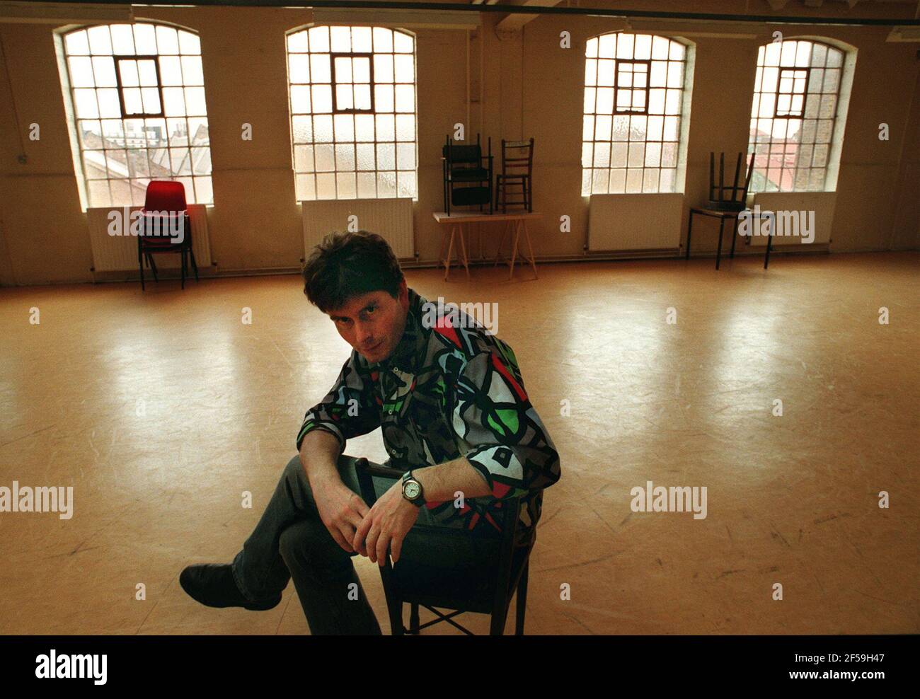 James McDonald directeur de théâtre juillet 1999 Banque D'Images