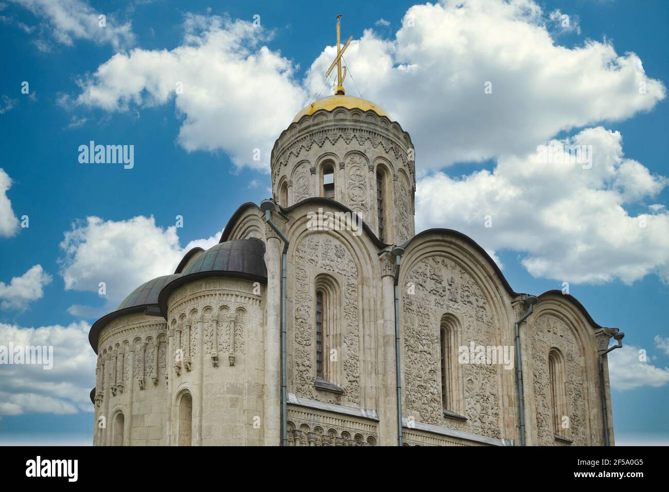 Cathédrale Saint-Demetrius. Vladimir. Russie Banque D'Images