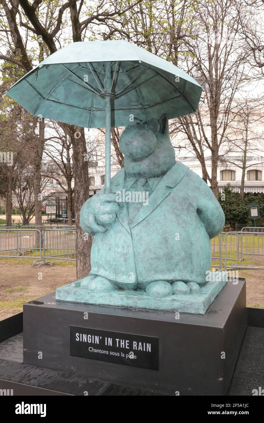 LE CHAT DE PHILIPPE GELUCK VINGT SCULPTURES SUR LES CHAMPS ELYSÉES ...