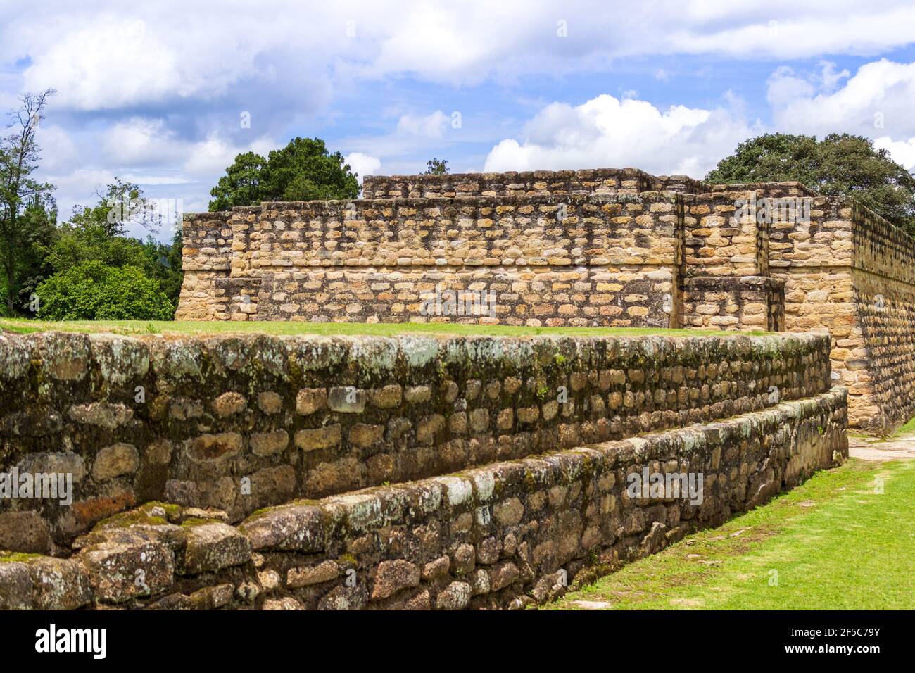 Ruines mayas à Iximache, Guatemala. Banque D'Images