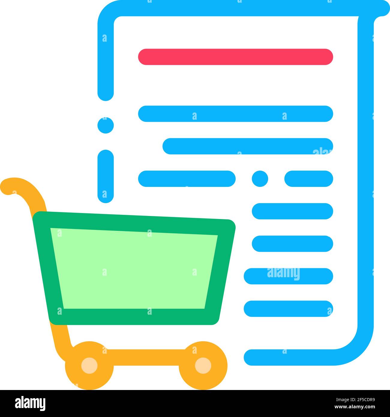 services d'achat de l'entreprise d'audit couleur icône vecteur ...