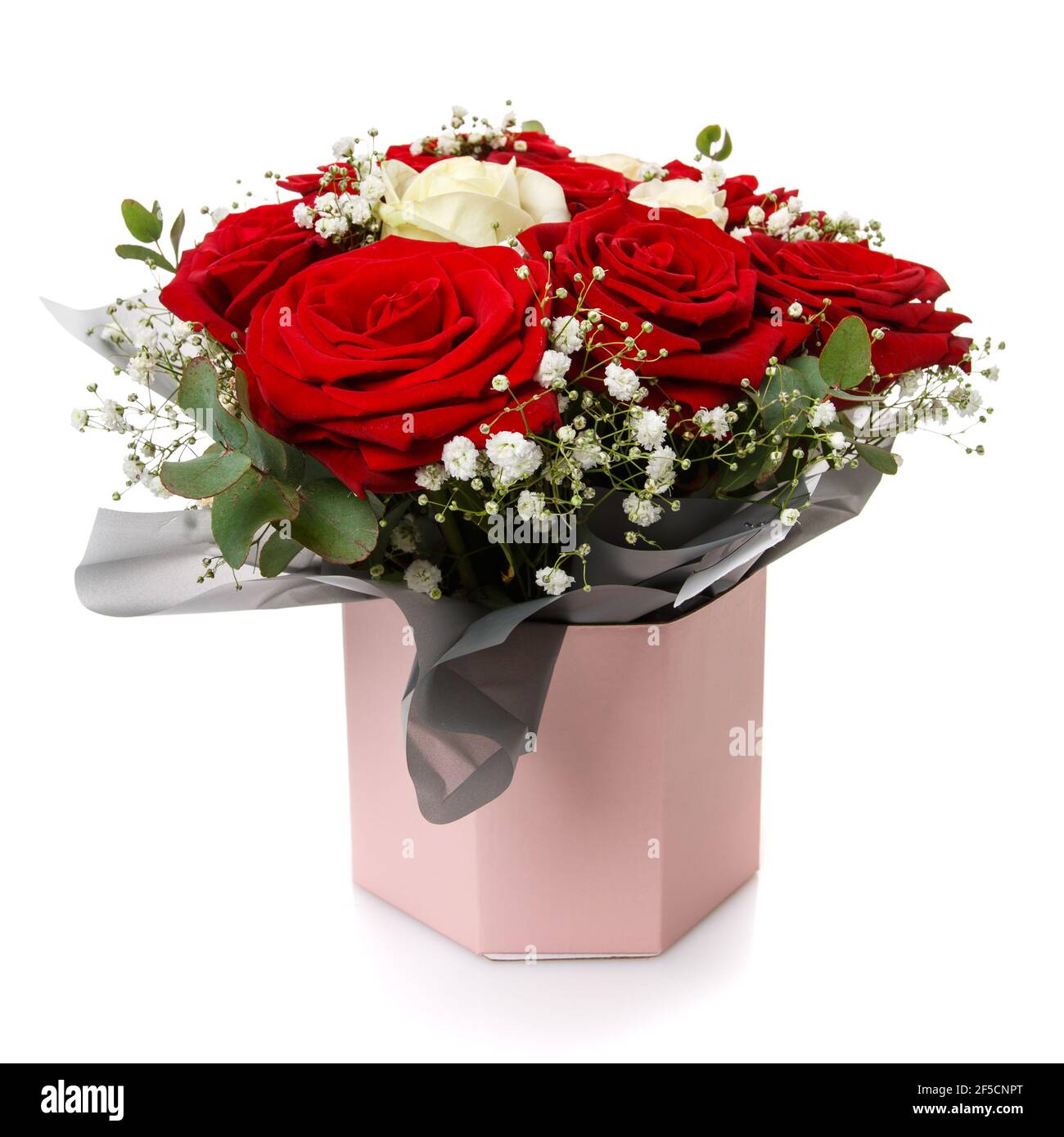 Bouquet de roses blanches et rouges Banque d'images détourées - Page 2 -  Alamy