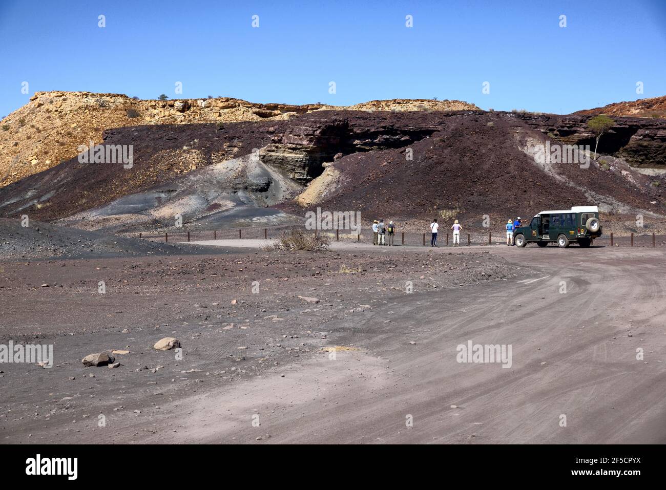 Géographie / Voyage, Namibie, Burnt Mount, près de Twyfelfontein, région Kunene, Informations-droits-autorisations-supplémentaires-non-disponibles Banque D'Images