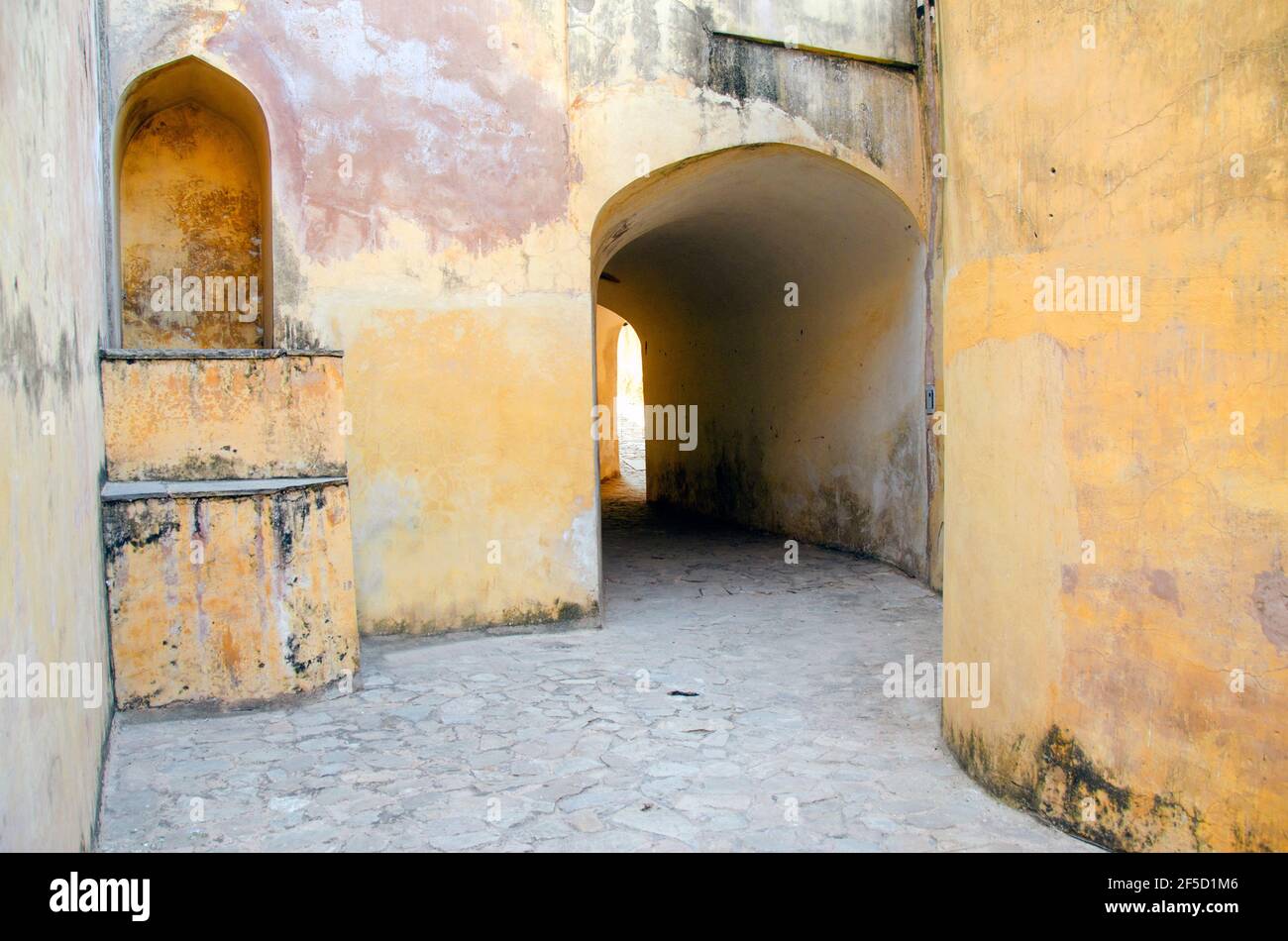 vue intérieure de l'amber fort jaipur rajasthan Banque D'Images