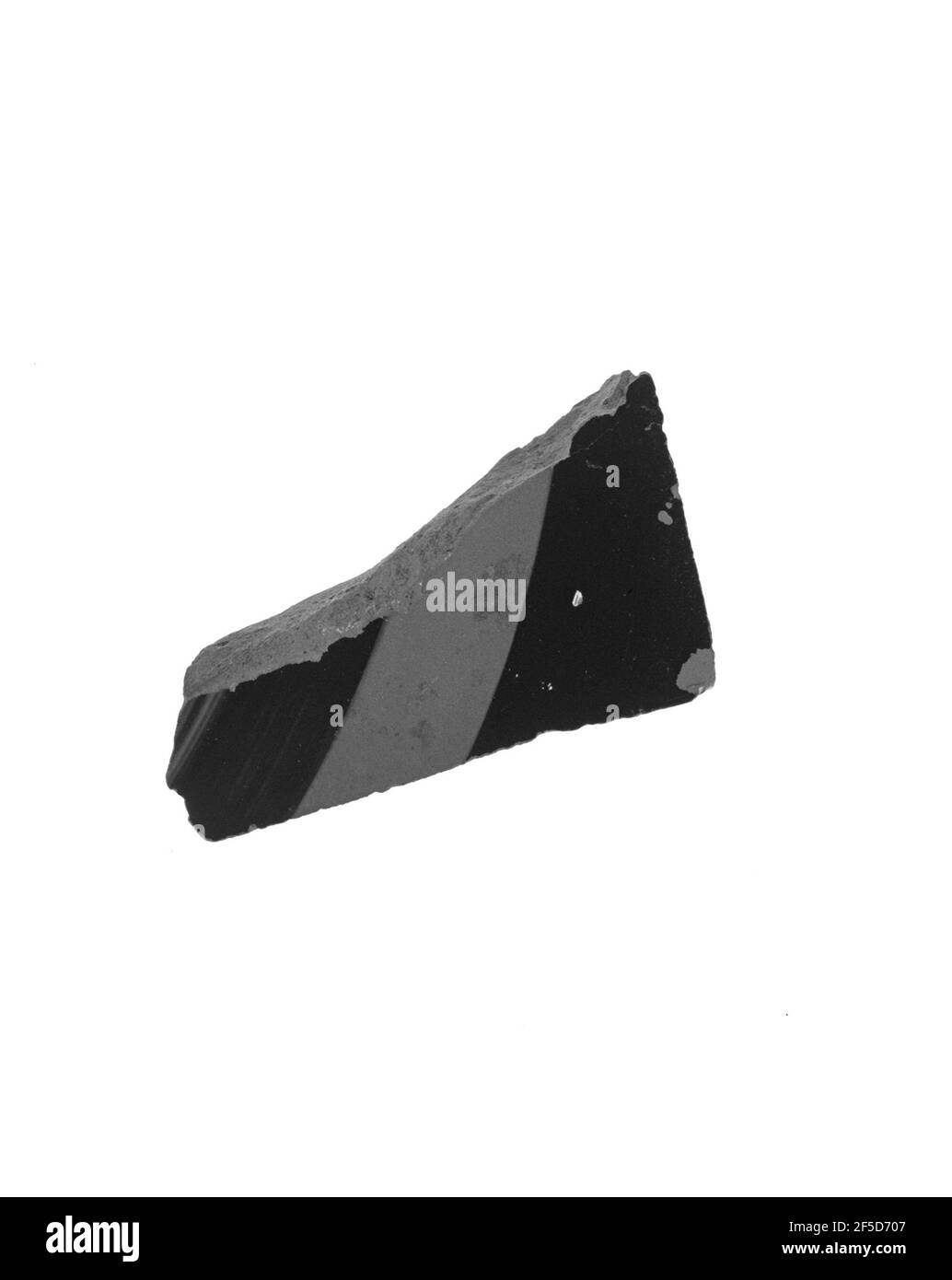 Fragment noir-figure grenier. Inconnu Banque D'Images