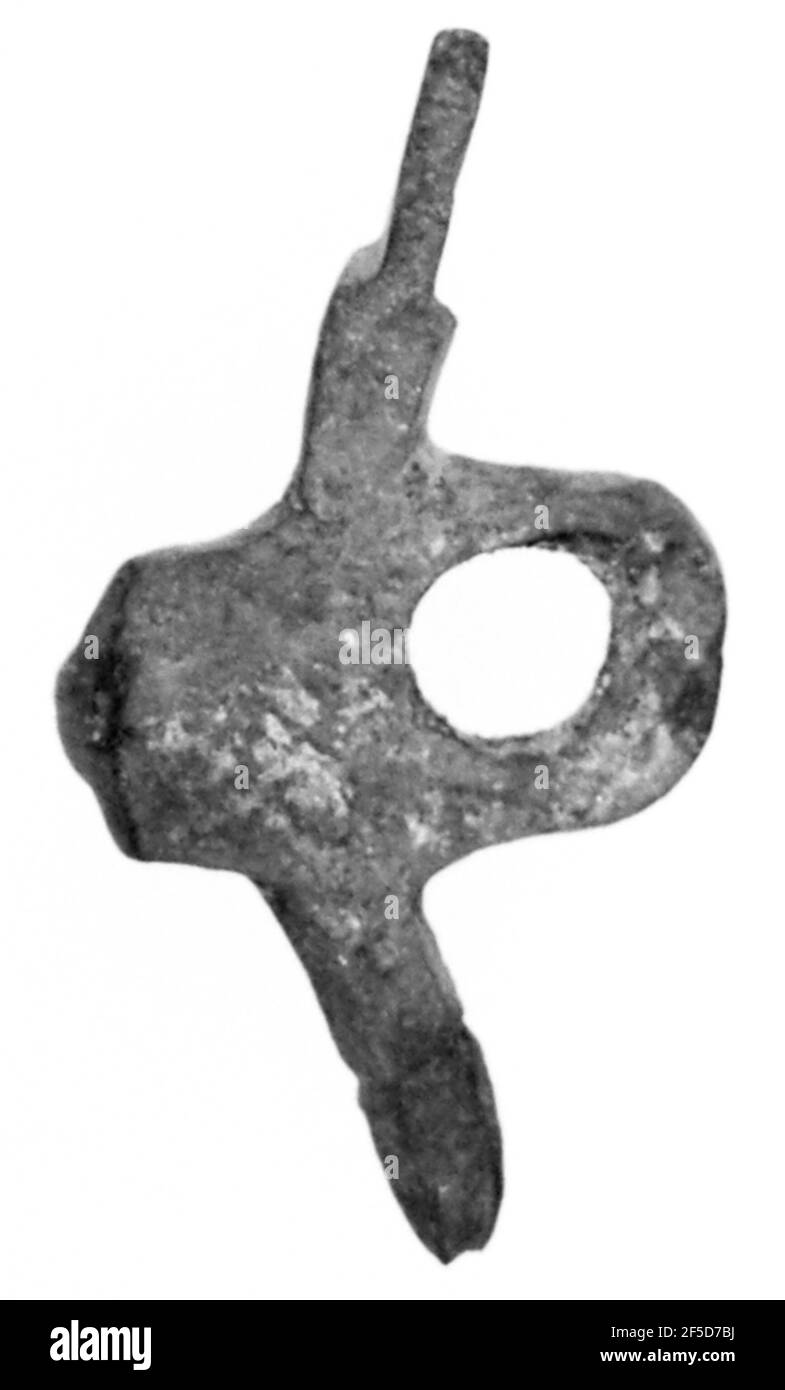 Pendentif phallus. Inconnu Banque D'Images