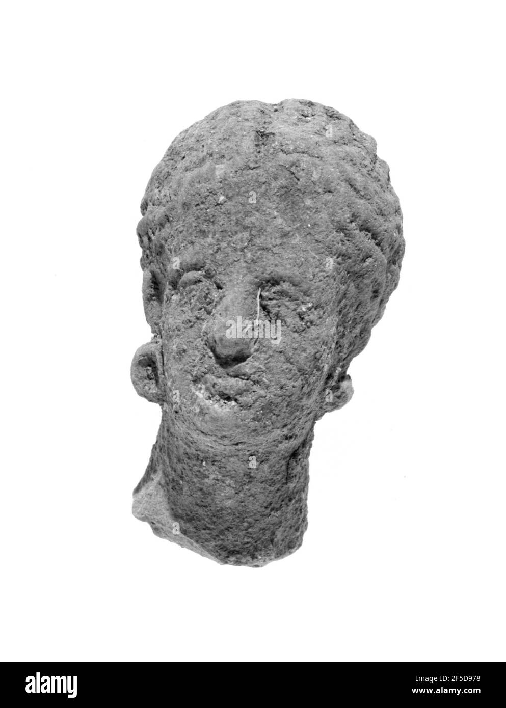 Tête avec ciffure Kinidian. Inconnu Banque D'Images