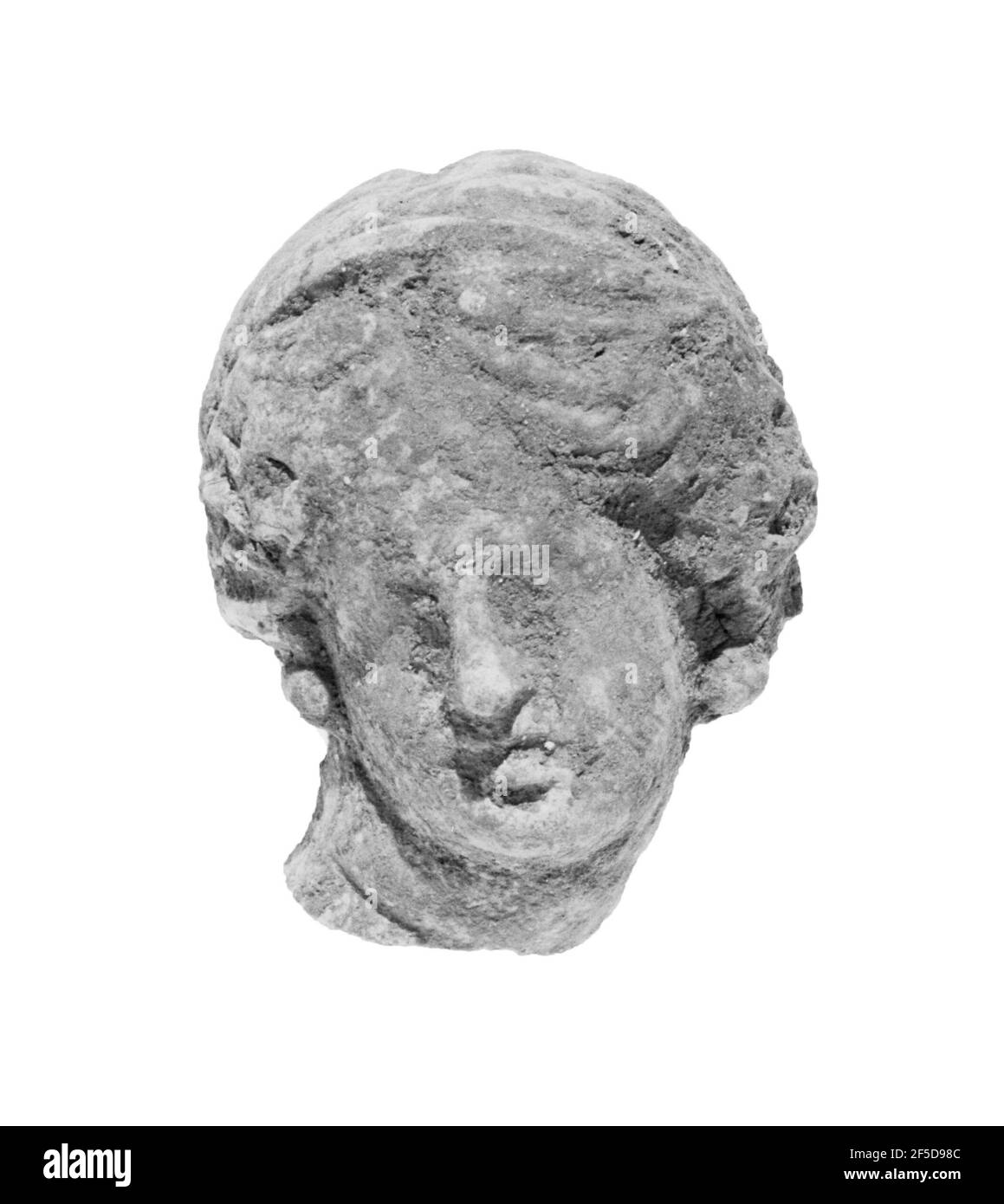 Tête avec ciffure Kinidian. Inconnu Banque D'Images