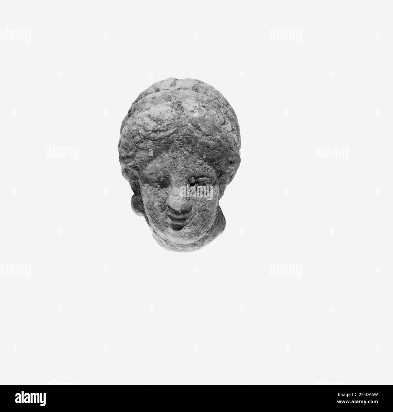 Tête femelle avec ciffure Kinidian. Inconnu Banque D'Images