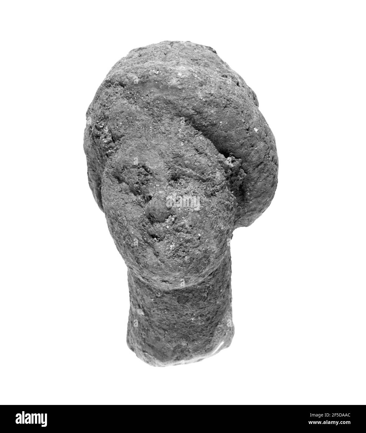 Dirigez-vous avec Melon Coiffure et Wreath. Inconnu Banque D'Images