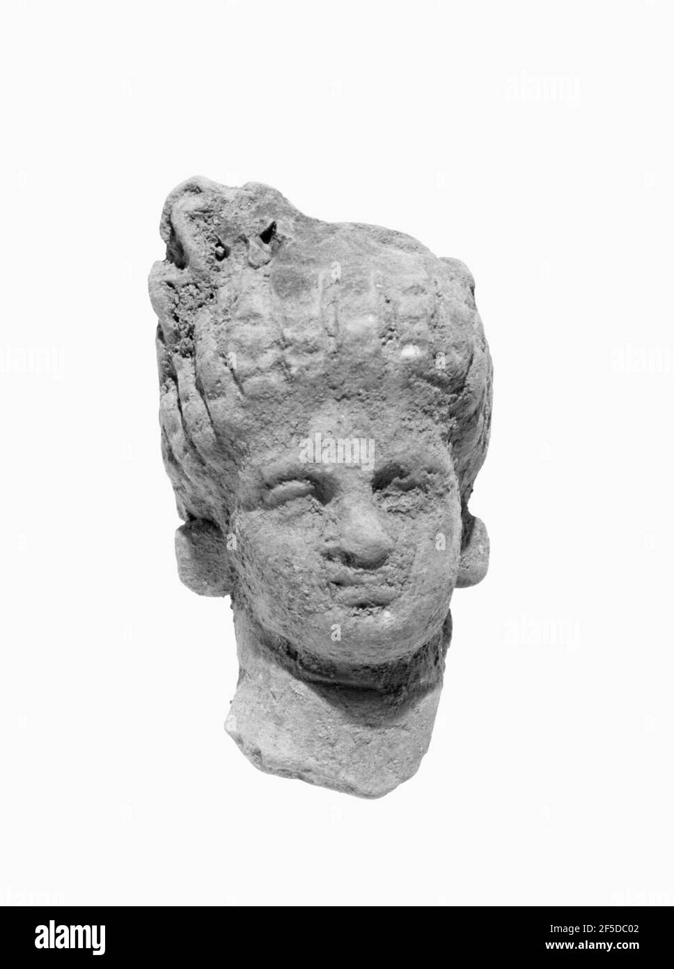 Dirigez-vous avec Melon Coiffure et Wreath. Inconnu Banque D'Images