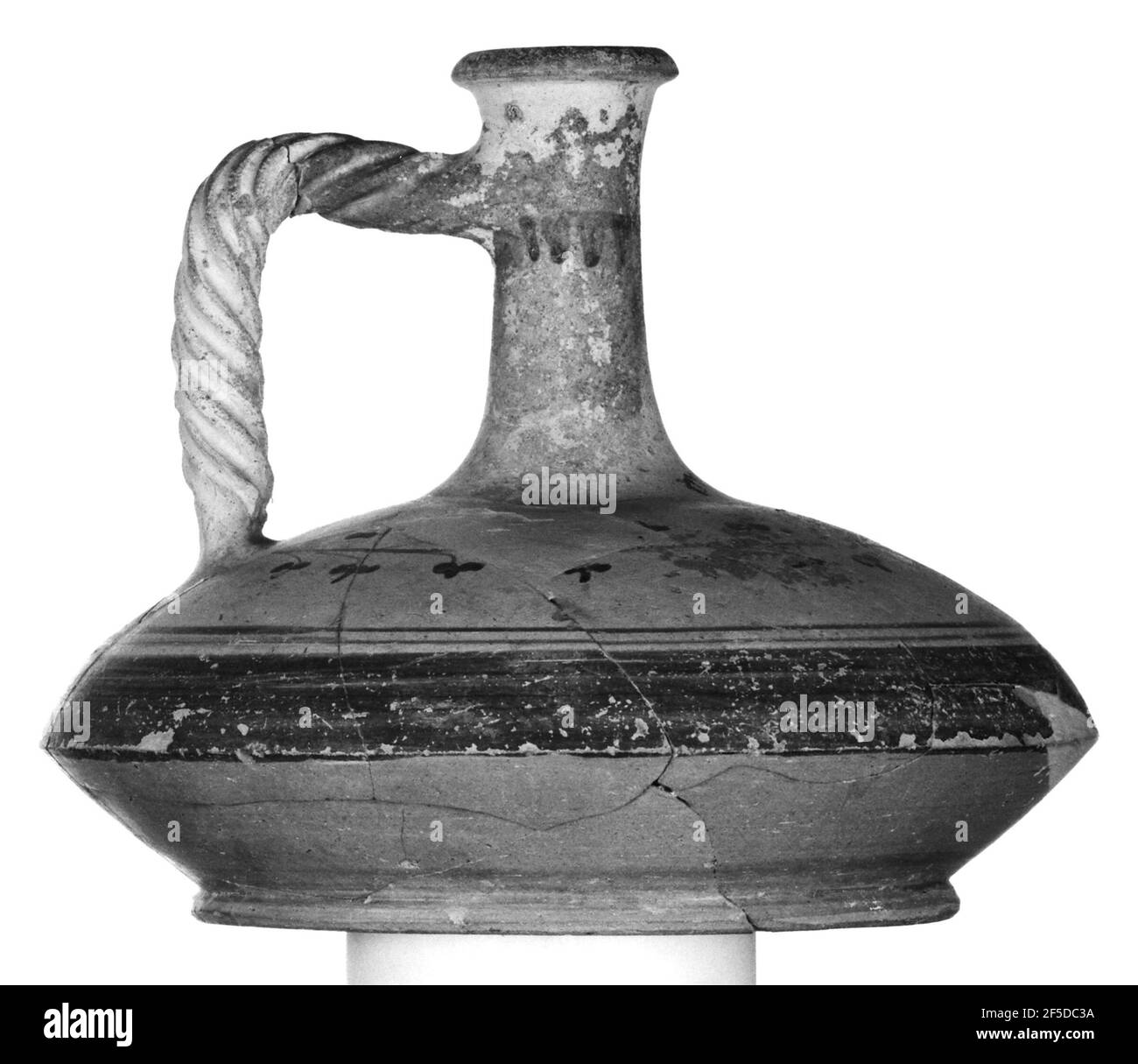 Lagynos avec inscription. Inconnu Banque D'Images