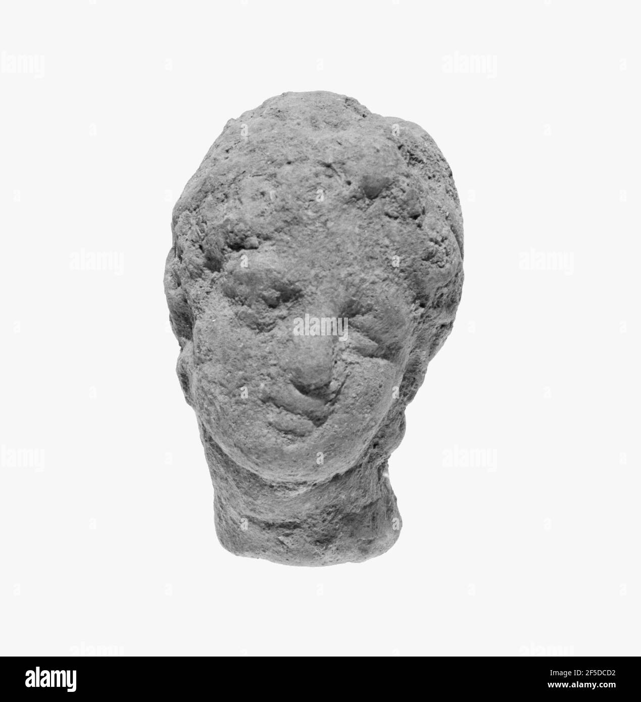 Tête avec Melon Coiffure et Kekryphalos. Inconnu Banque D'Images