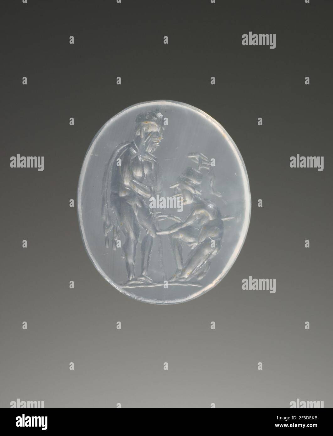 Gem gravé. Inconnu Banque D'Images