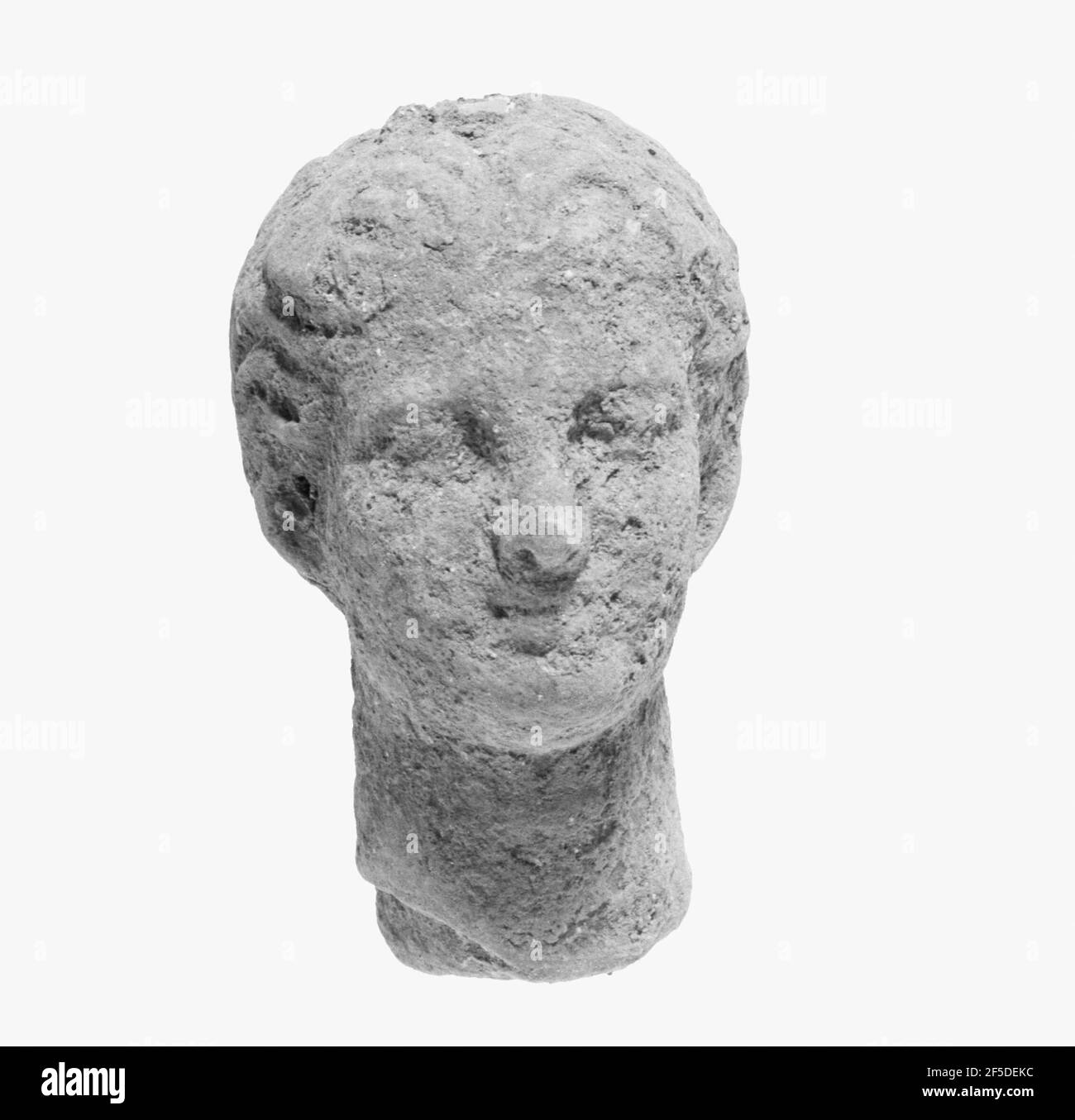 Tête avec ciffure Kinidian. Inconnu Banque D'Images