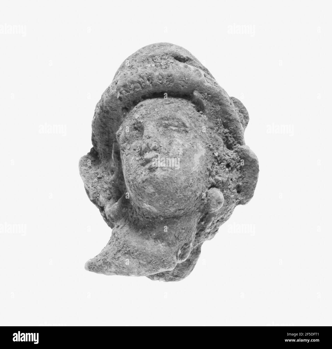 Tête avec couronne épaisse et Stephane. Inconnu Banque D'Images