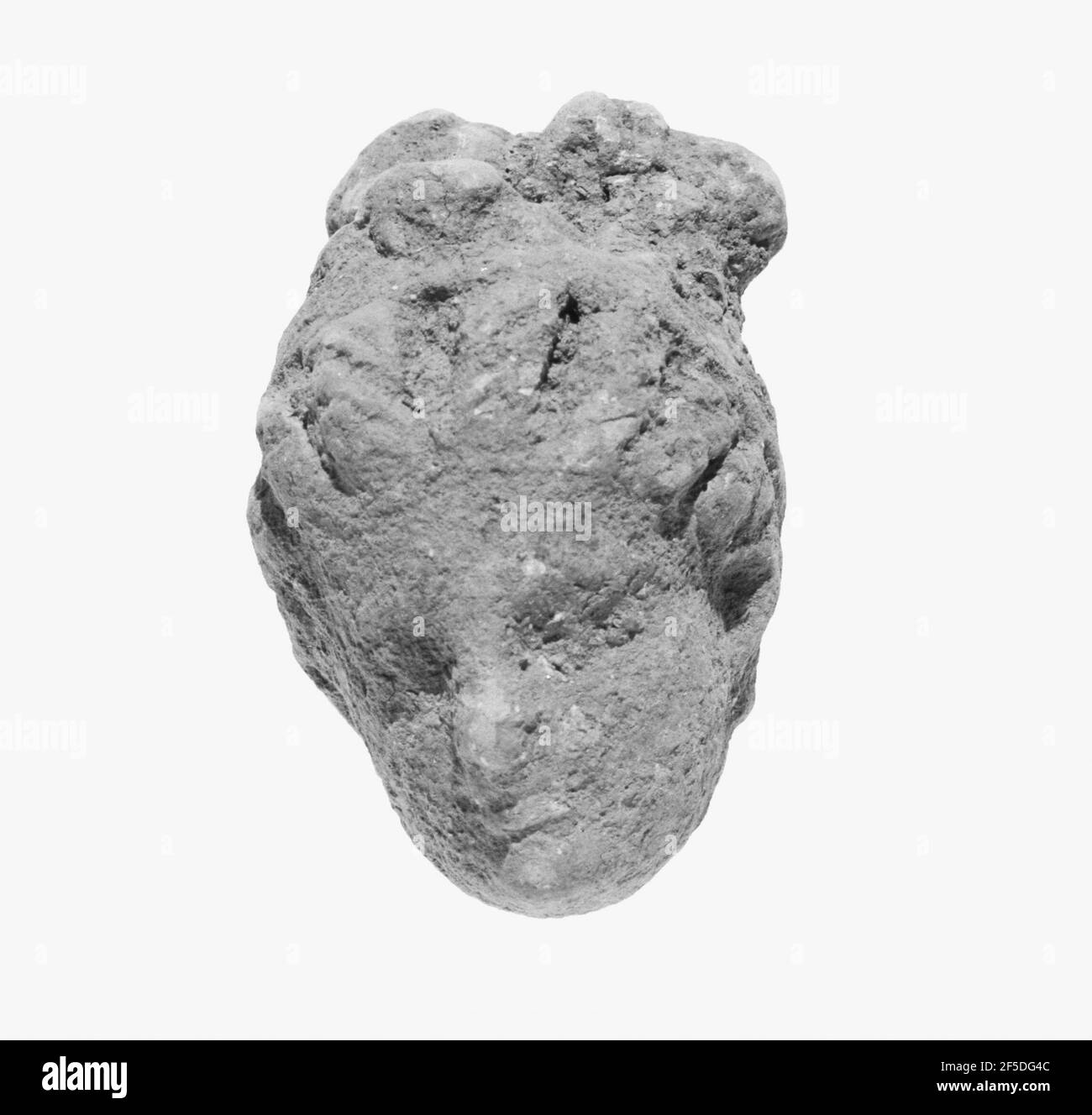 Tête avec Melon Coiffure, Bow Knot et Kekryphalos. Inconnu Banque D'Images