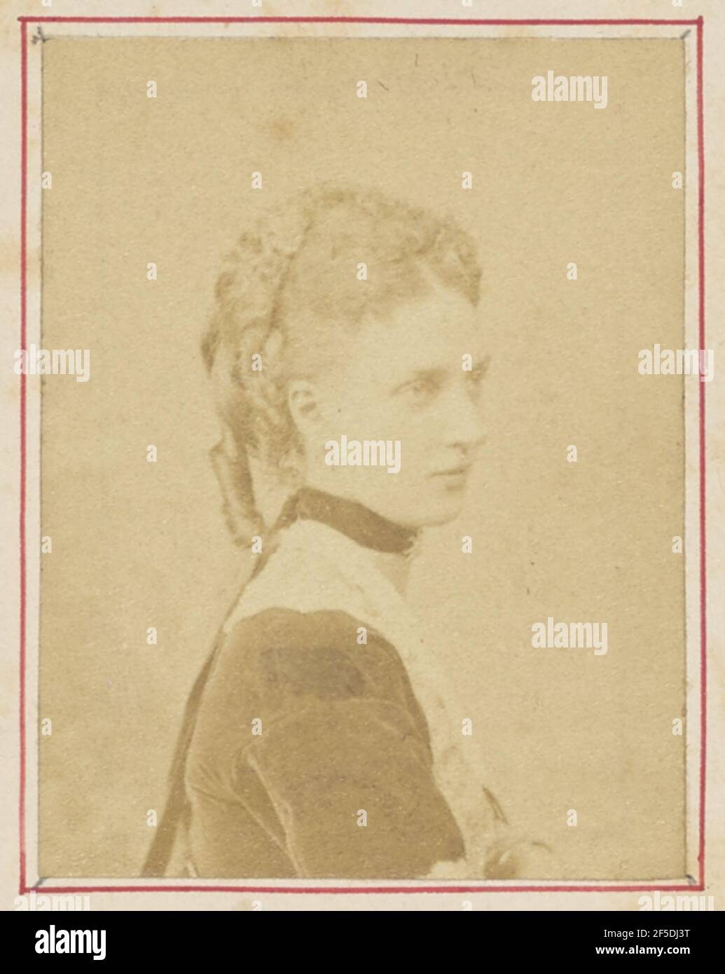 Princesse Alexandra du Danemark. Augustin aimé Joseph le jeune (français, actif des années 1860 à 1870) Banque D'Images