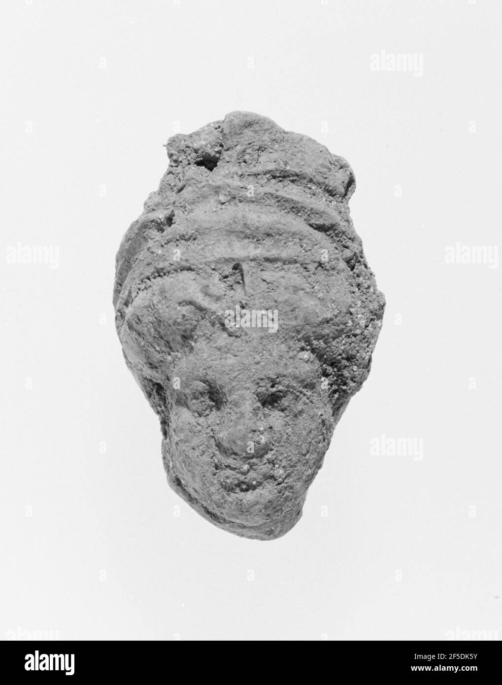 Tête avec Melon Coiffure et Kekryphalos. Inconnu Banque D'Images