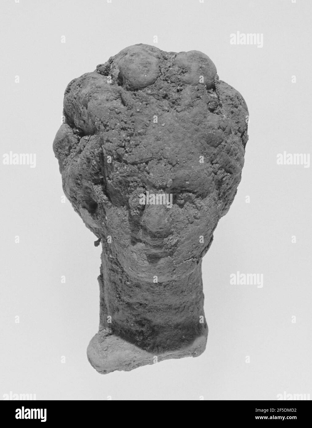 Dirigez-vous avec Melon Coiffure et Wreath. Inconnu Banque D'Images