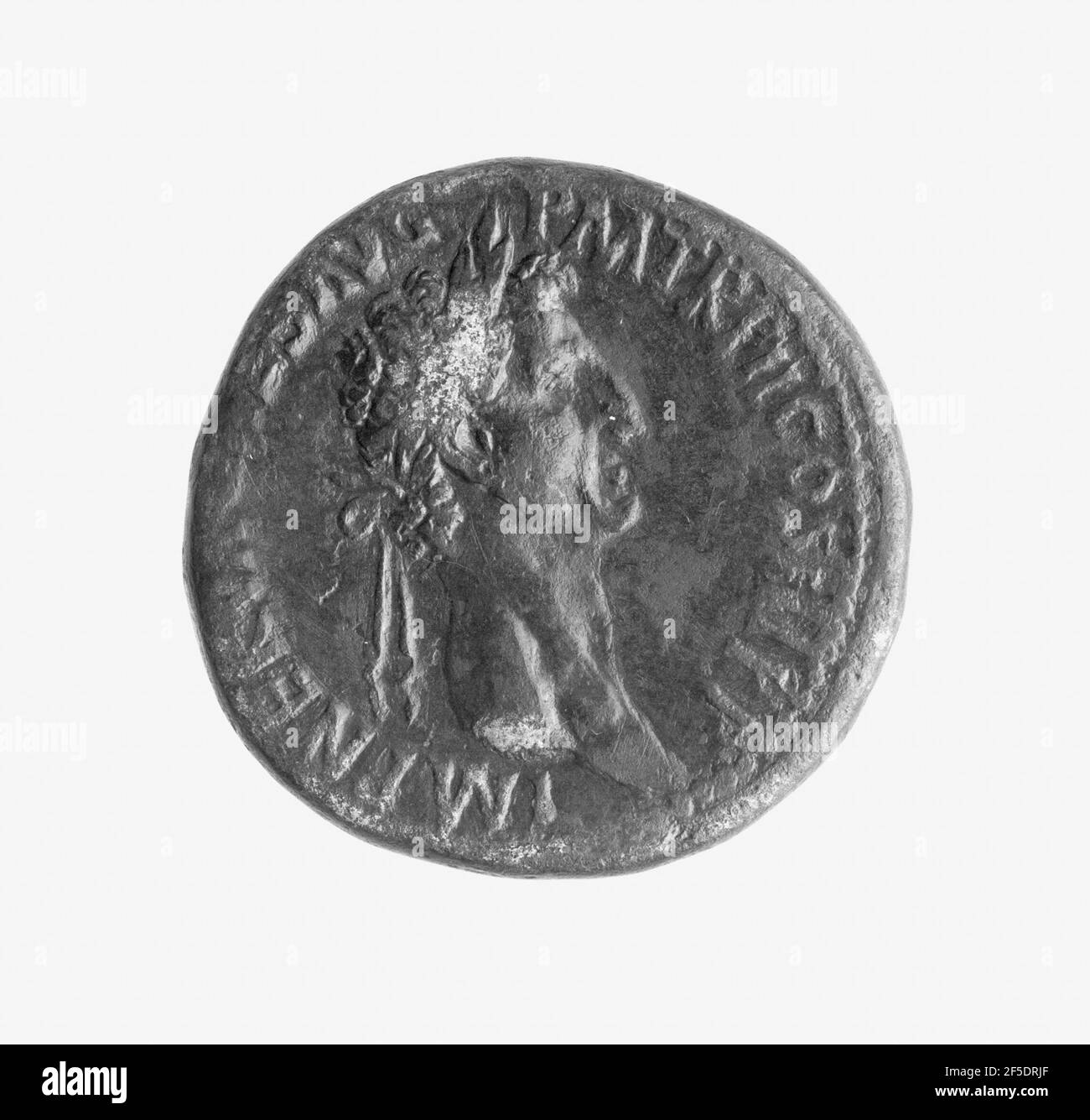 Sestertius de Nerva. Inconnu Banque D'Images