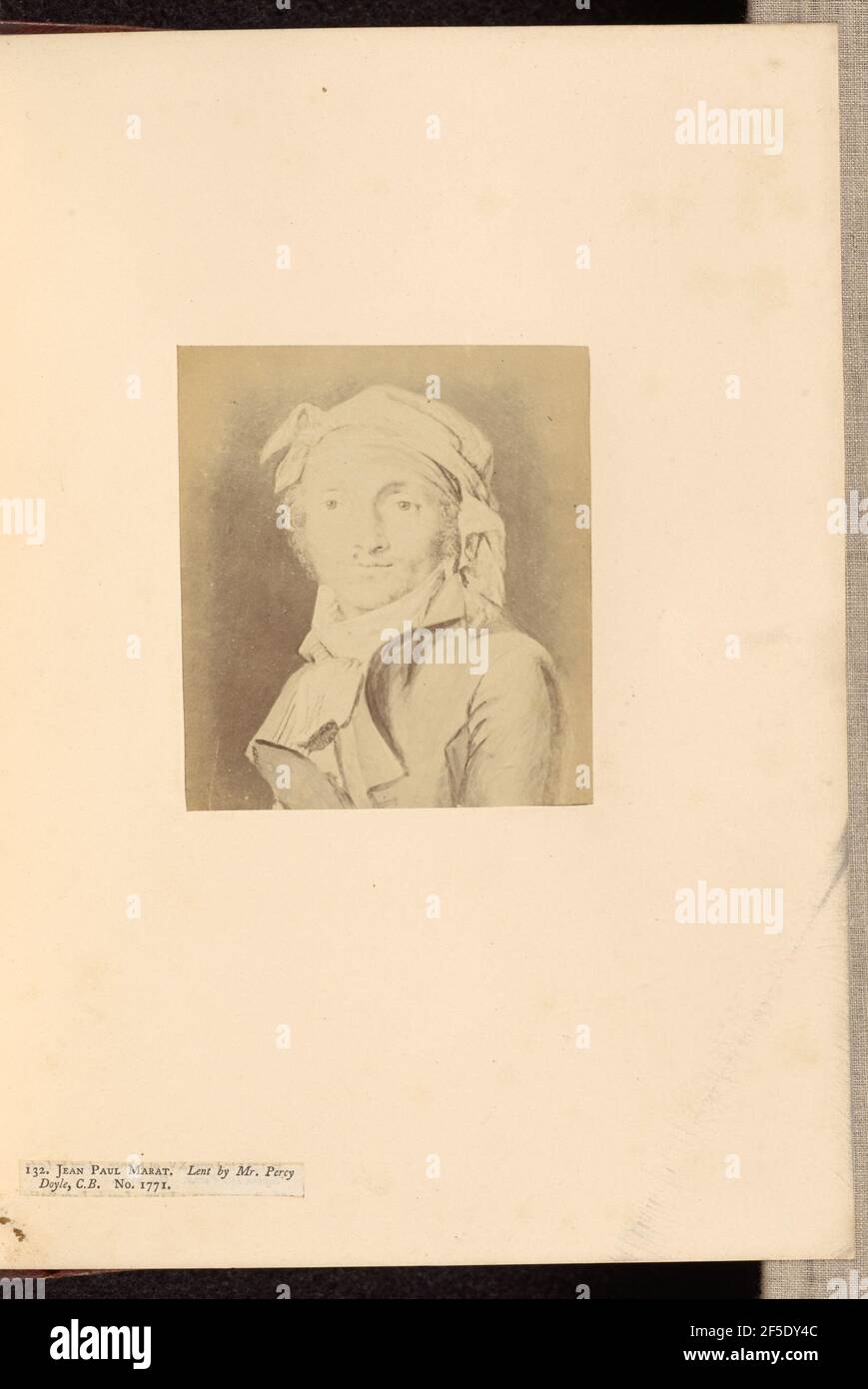 Jean Paul Marat. Charles Thurston Thompson (anglais, 1816 - 1868) Banque D'Images