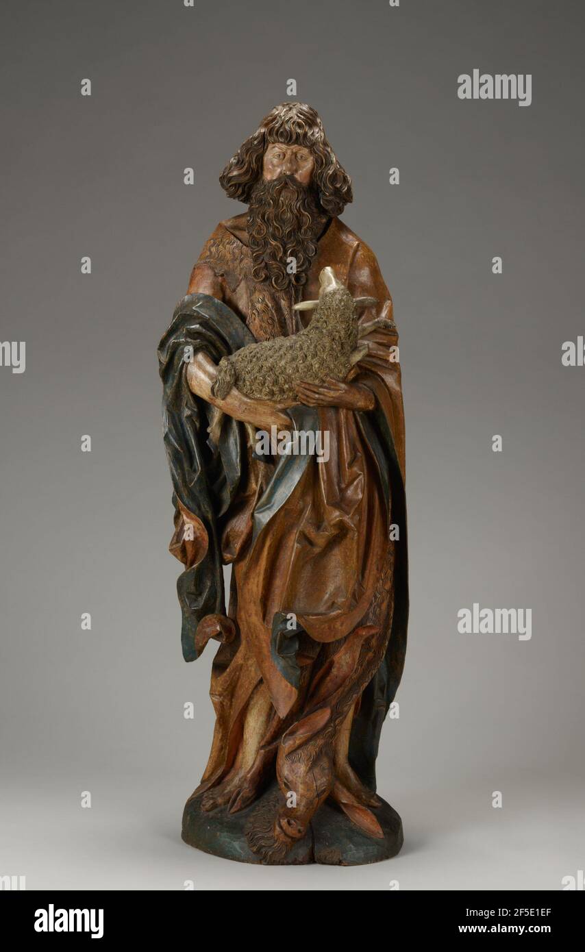 Saint-Jean-Baptiste. Maître de l'autel de Harburger (allemand, actif vers 1500 - 1515) Banque D'Images