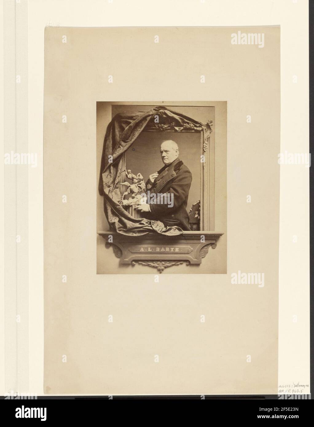 Antoine Louis Barye. Banque D'Images