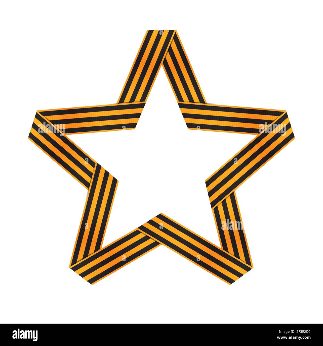 Star du ruban de St George. Illustration vectorielle. EPS10 Illustration de Vecteur
