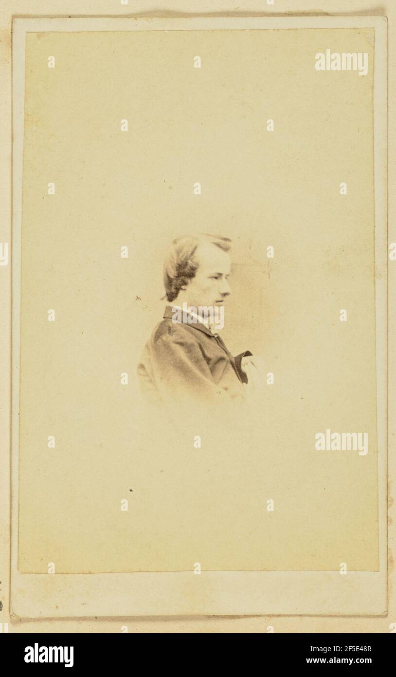 Portrait d'un jeune homme. Fabricant inconnu Banque D'Images