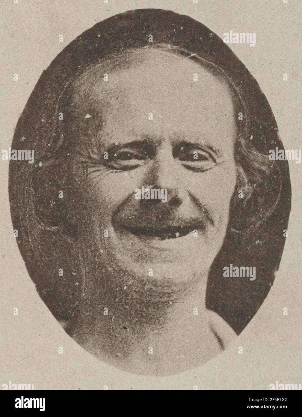 Homme souriant. Banque D'Images